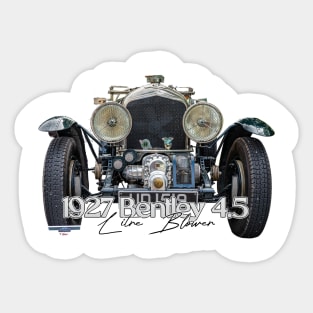 1927 Bentley 4.5 Litre Blower Sticker